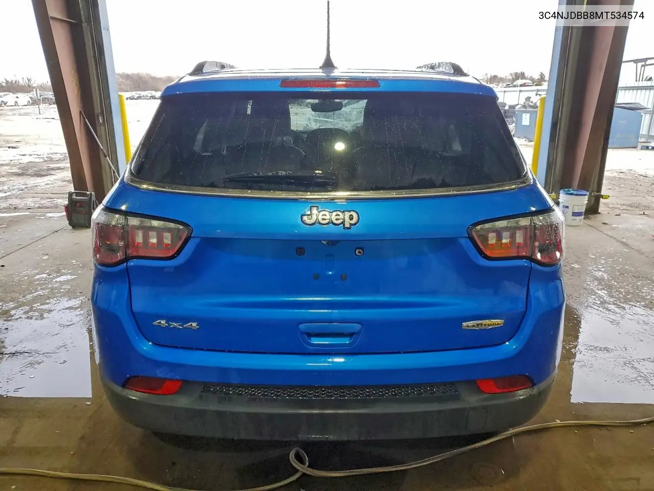 3C4NJDBB8MT534574 2021 Jeep Compass Latitude