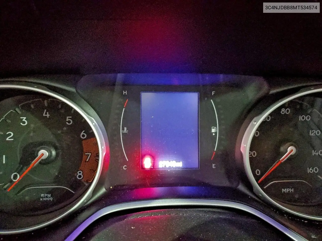 3C4NJDBB8MT534574 2021 Jeep Compass Latitude