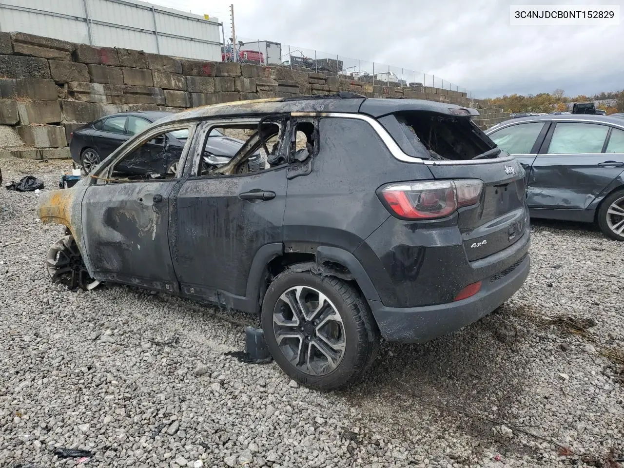 3C4NJDCB0NT152829 2022 Jeep Compass Limited