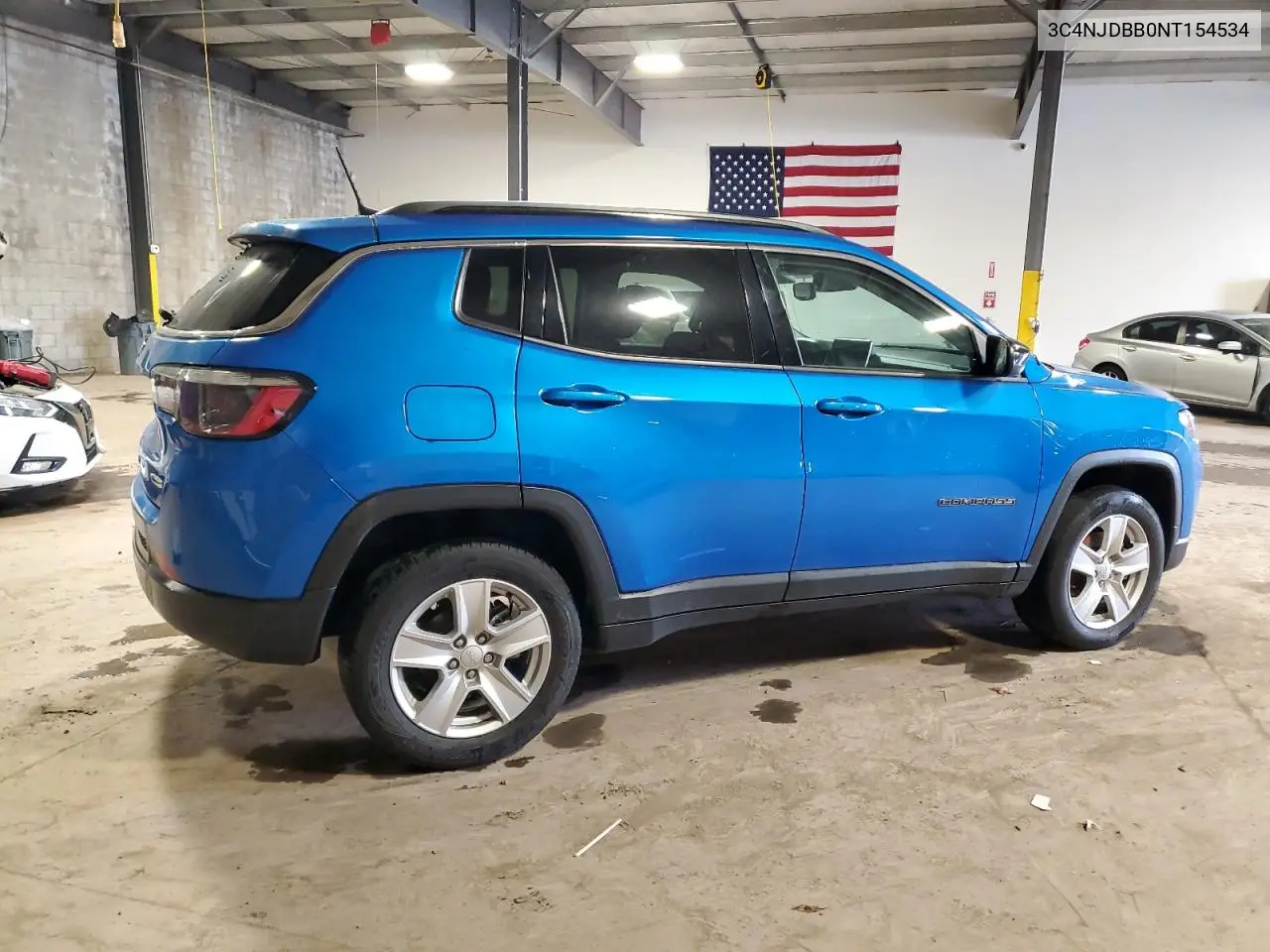 3C4NJDBB0NT154534 2022 Jeep Compass Latitude