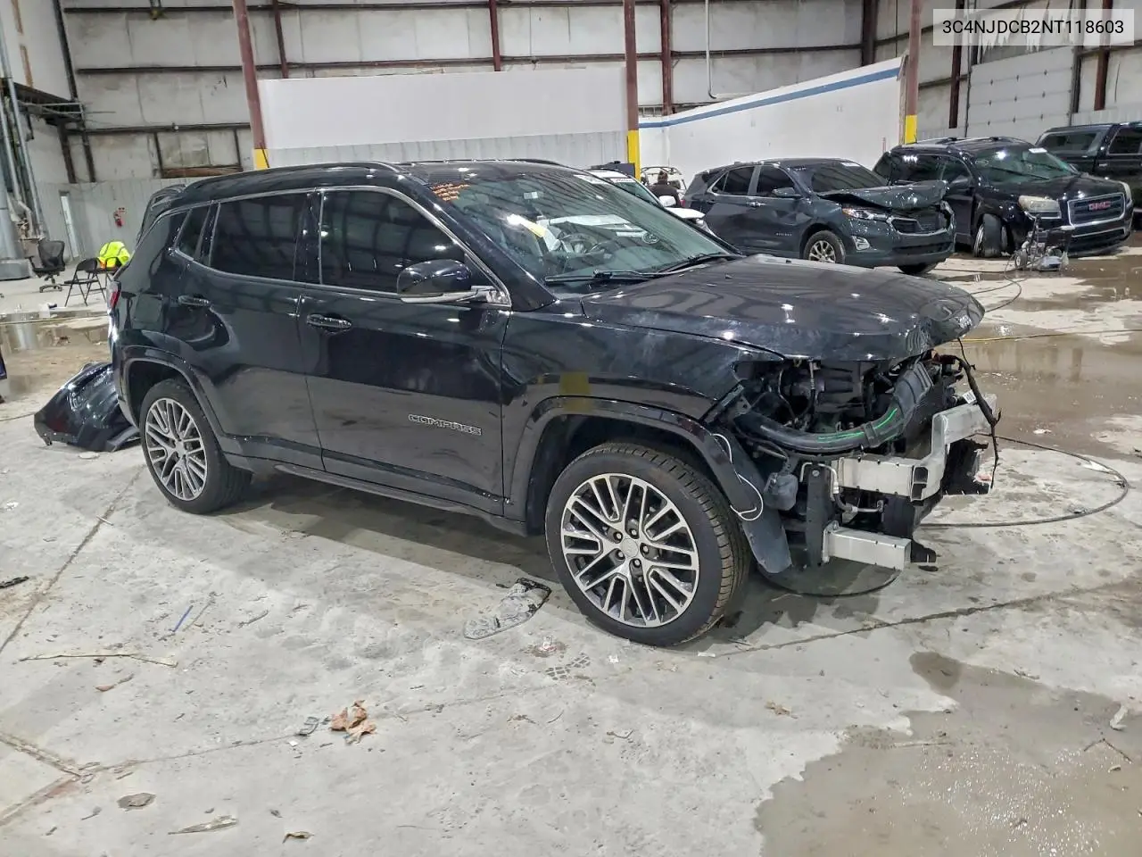 3C4NJDCB2NT118603 2022 Jeep Compass Limited