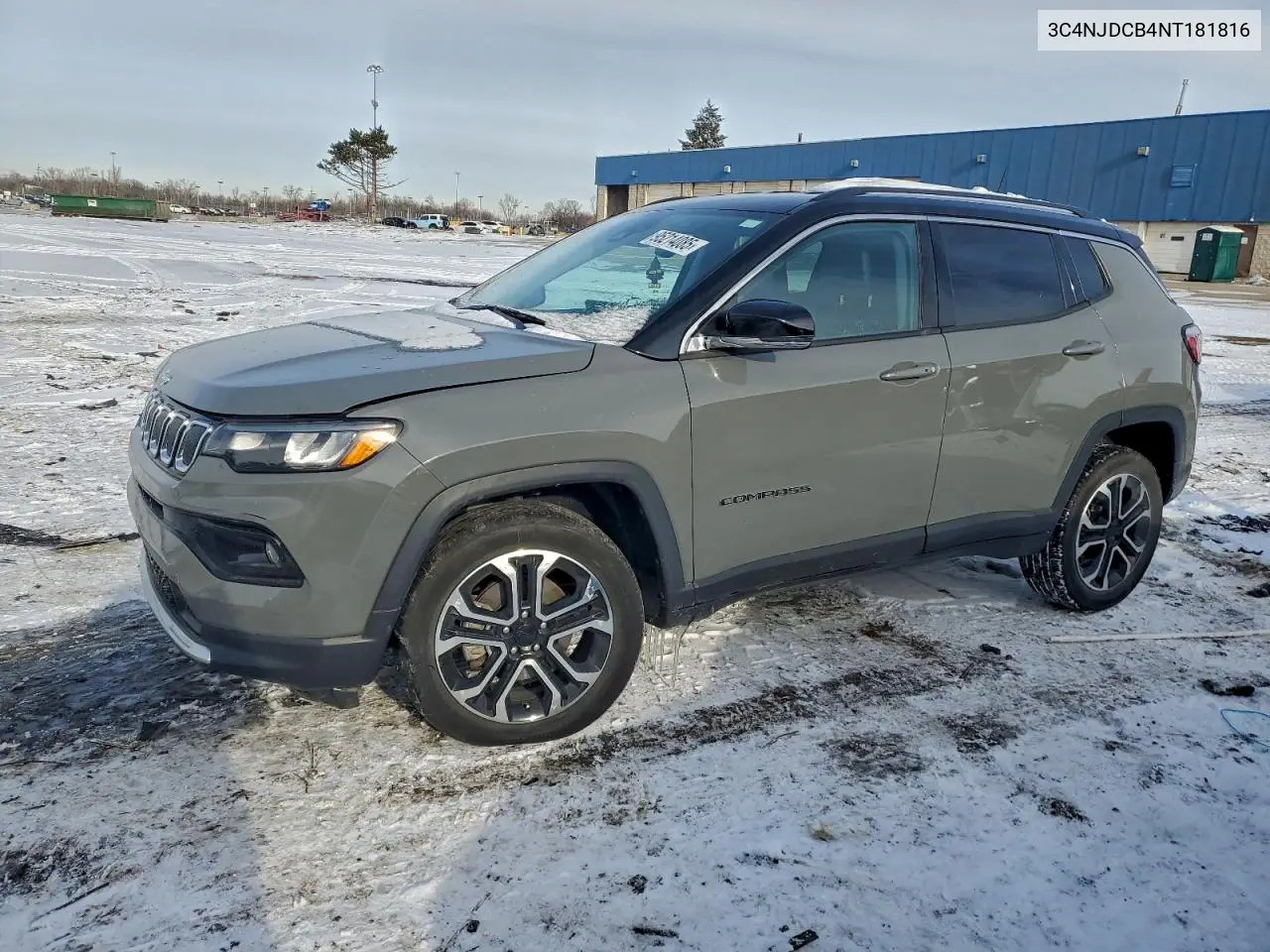 3C4NJDCB4NT181816 2022 Jeep Compass Limited