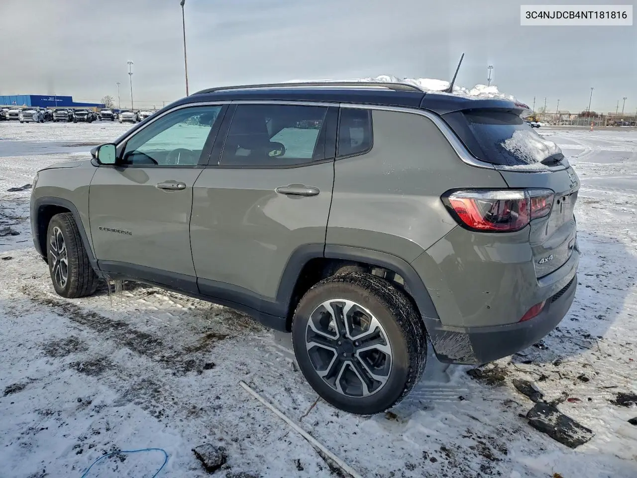 3C4NJDCB4NT181816 2022 Jeep Compass Limited