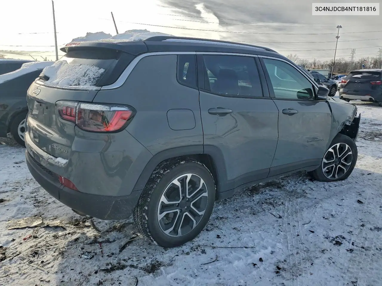 3C4NJDCB4NT181816 2022 Jeep Compass Limited