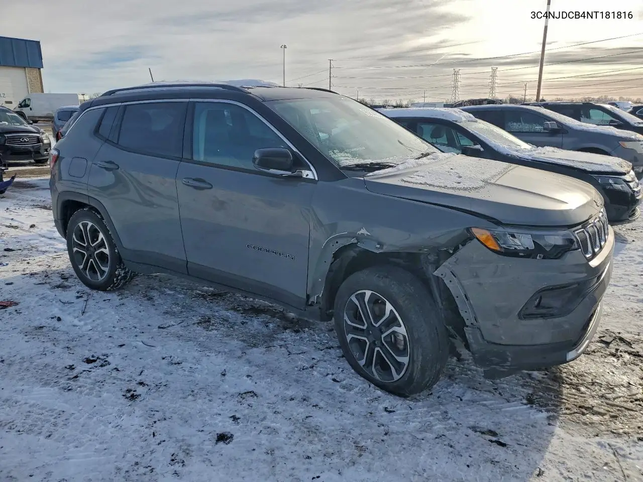 3C4NJDCB4NT181816 2022 Jeep Compass Limited
