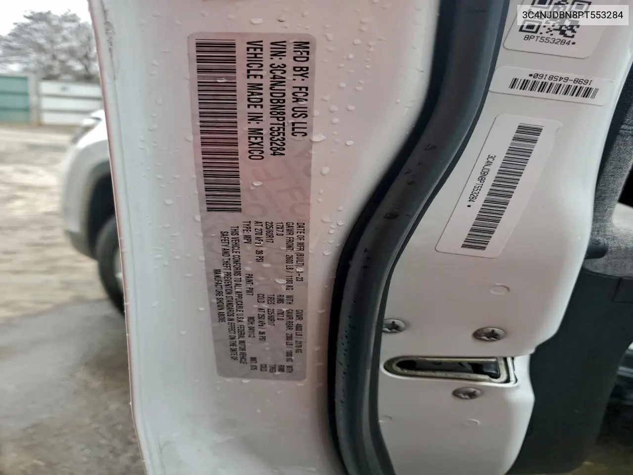 3C4NJDBN8PT553284 2023 Jeep Compass Latitude