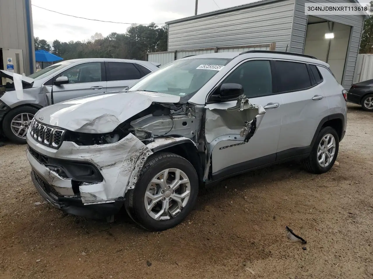 3C4NJDBNXRT113618 2024 Jeep Compass Latitude