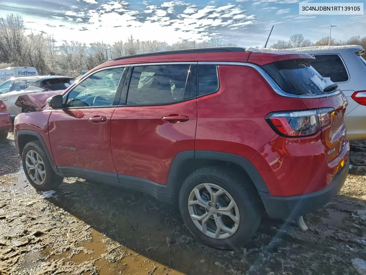 3C4NJDBN1RT139105 2024 Jeep Compass Latitude