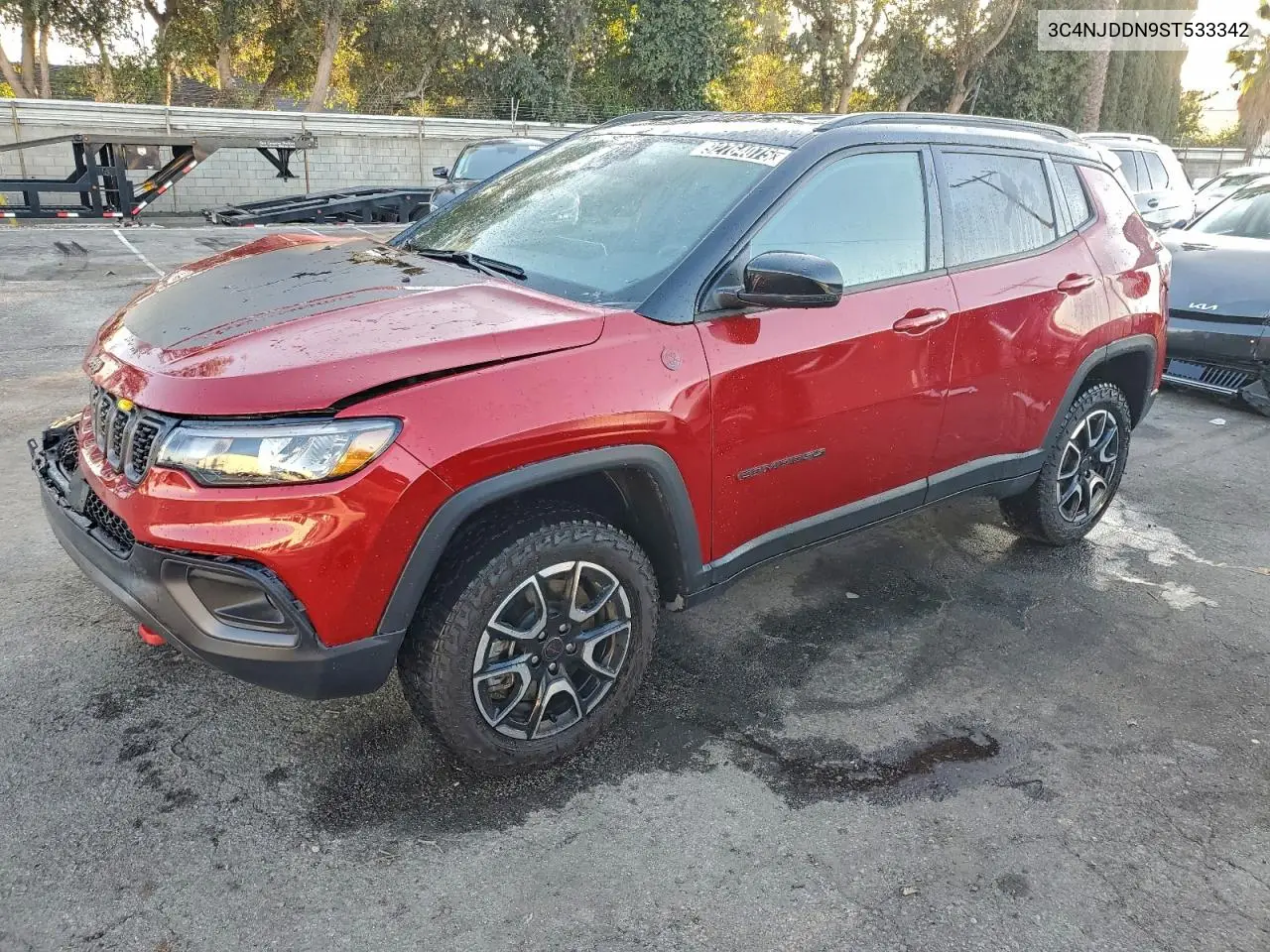 3C4NJDDN9ST533342 2025 Jeep Compass Trailhawk