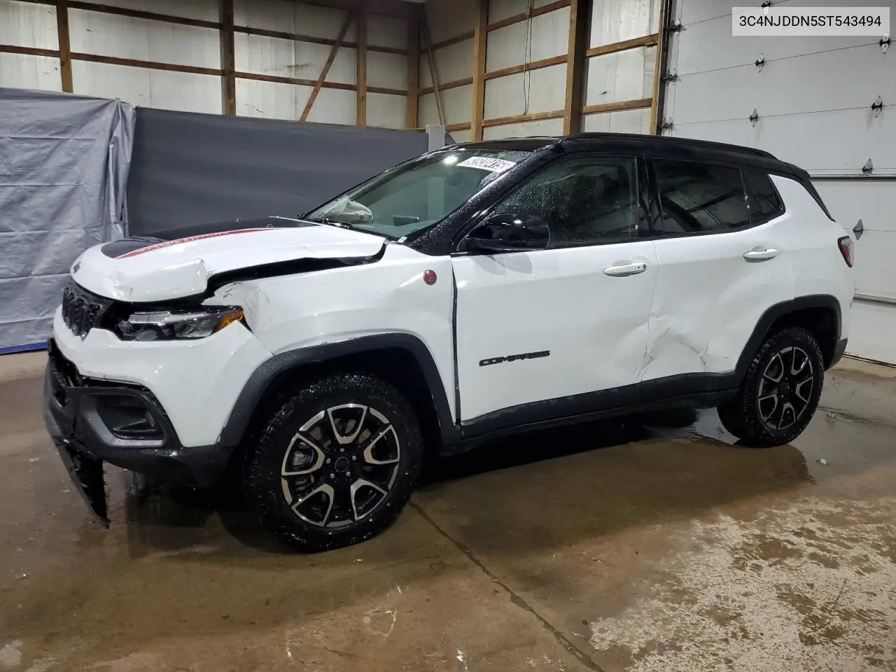 3C4NJDDN5ST543494 2025 Jeep Compass Trailhawk