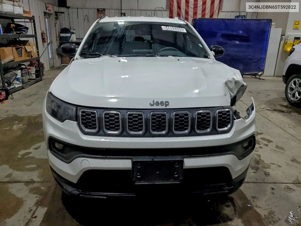 3C4NJDBN6ST592822 2025 Jeep Compass Latitude