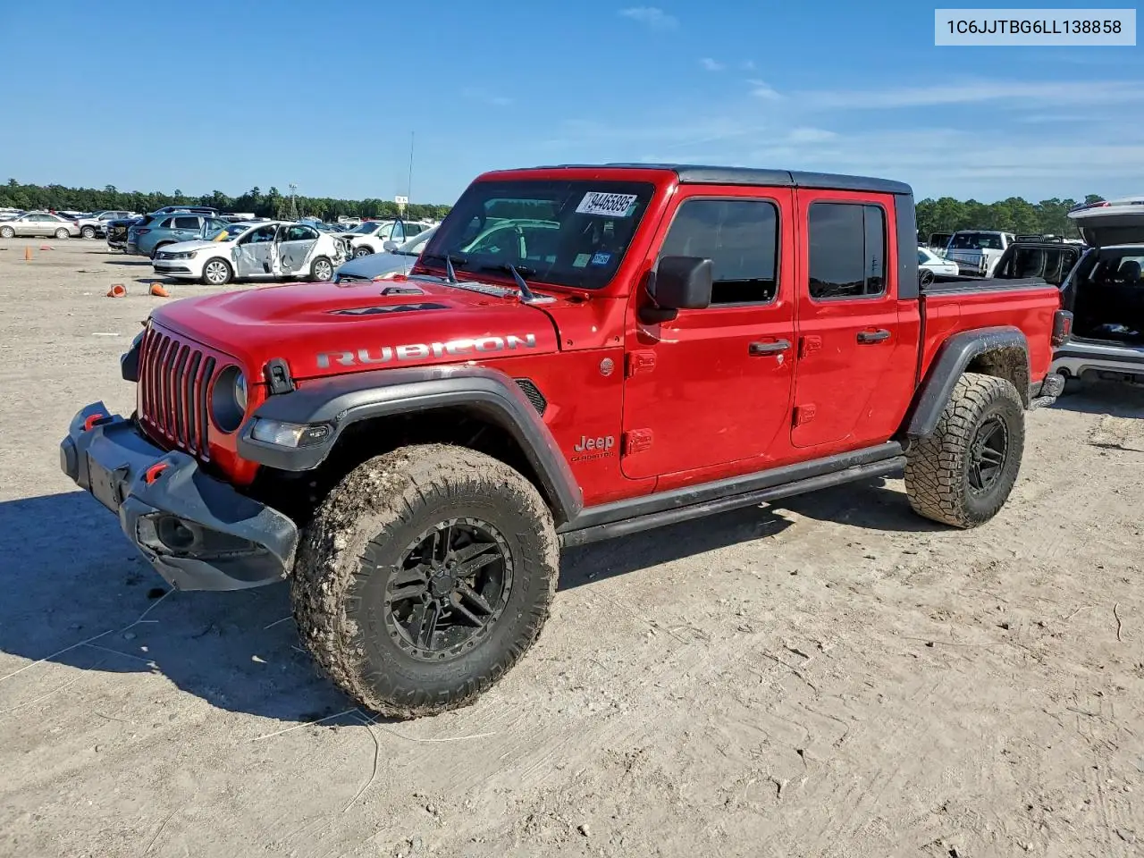 1C6JJTBG6LL138858 2020 Jeep Gladiator Rubicon