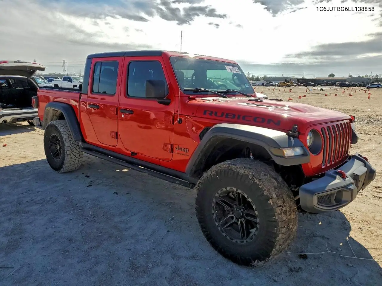 1C6JJTBG6LL138858 2020 Jeep Gladiator Rubicon