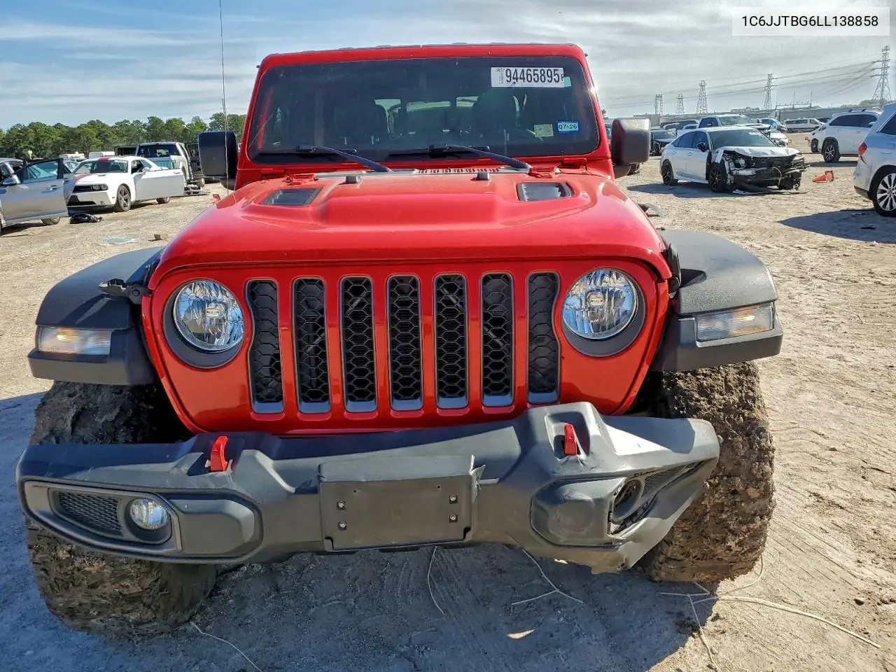 1C6JJTBG6LL138858 2020 Jeep Gladiator Rubicon