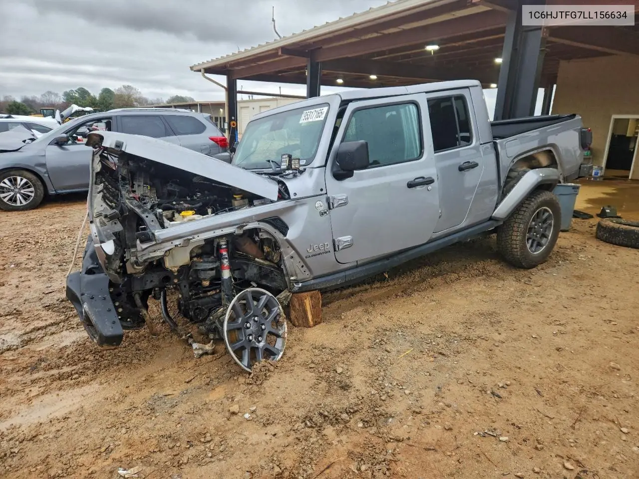 1C6HJTFG7LL156634 2020 Jeep Gladiator Overland