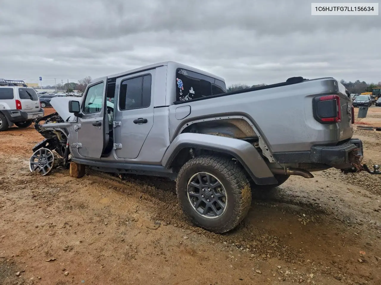 1C6HJTFG7LL156634 2020 Jeep Gladiator Overland