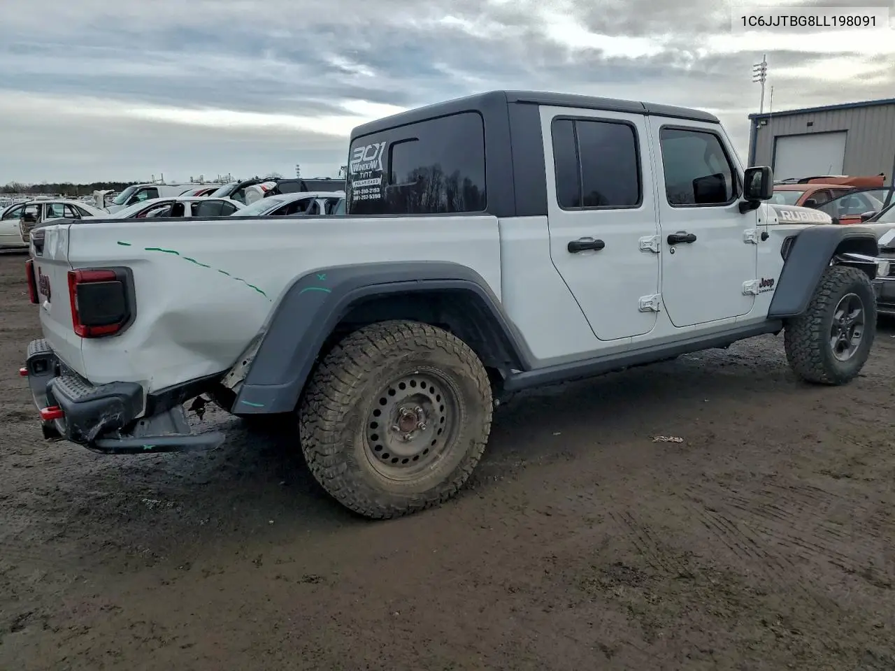 1C6JJTBG8LL198091 2020 Jeep Gladiator Rubicon