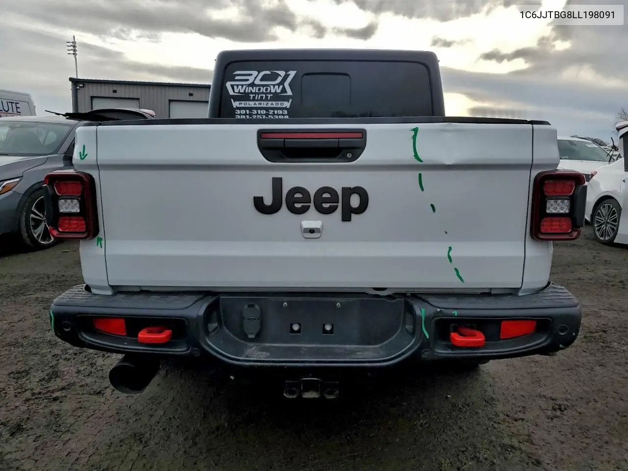 1C6JJTBG8LL198091 2020 Jeep Gladiator Rubicon