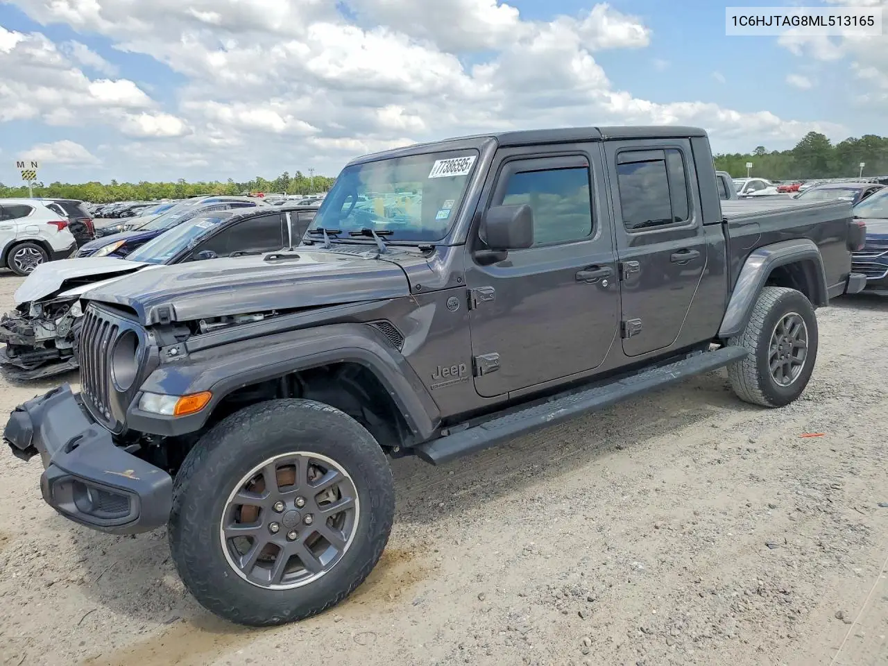 1C6HJTAG8ML513165 2021 Jeep Gladiator Sport