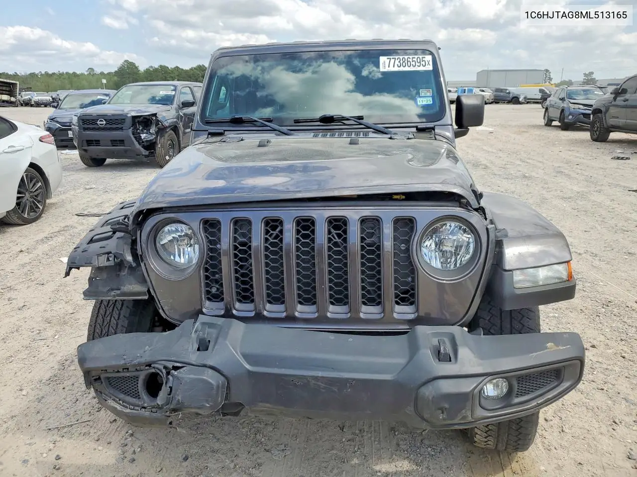 1C6HJTAG8ML513165 2021 Jeep Gladiator Sport