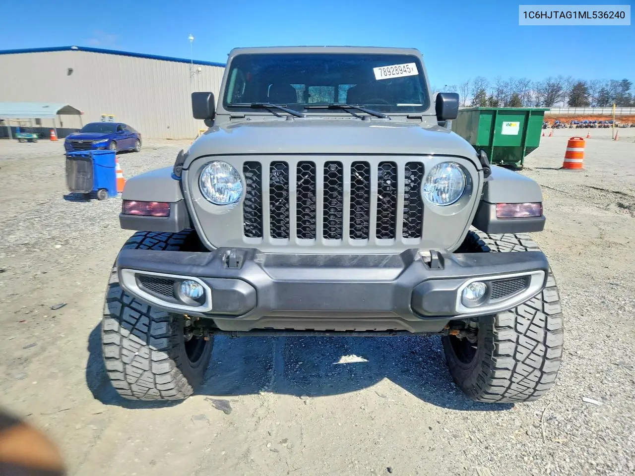 1C6HJTAG1ML536240 2021 Jeep Gladiator Sport