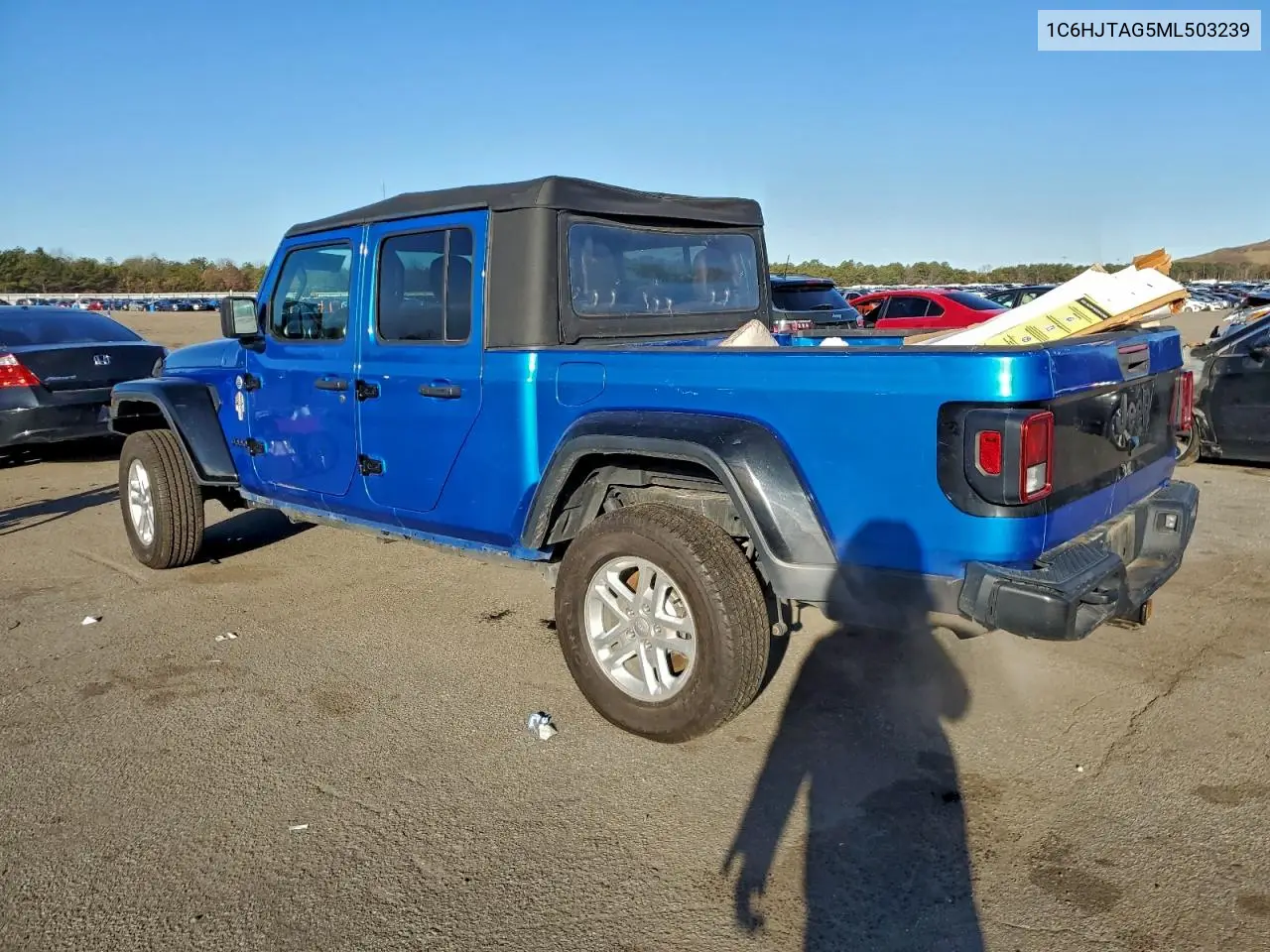 1C6HJTAG5ML503239 2021 Jeep Gladiator Sport