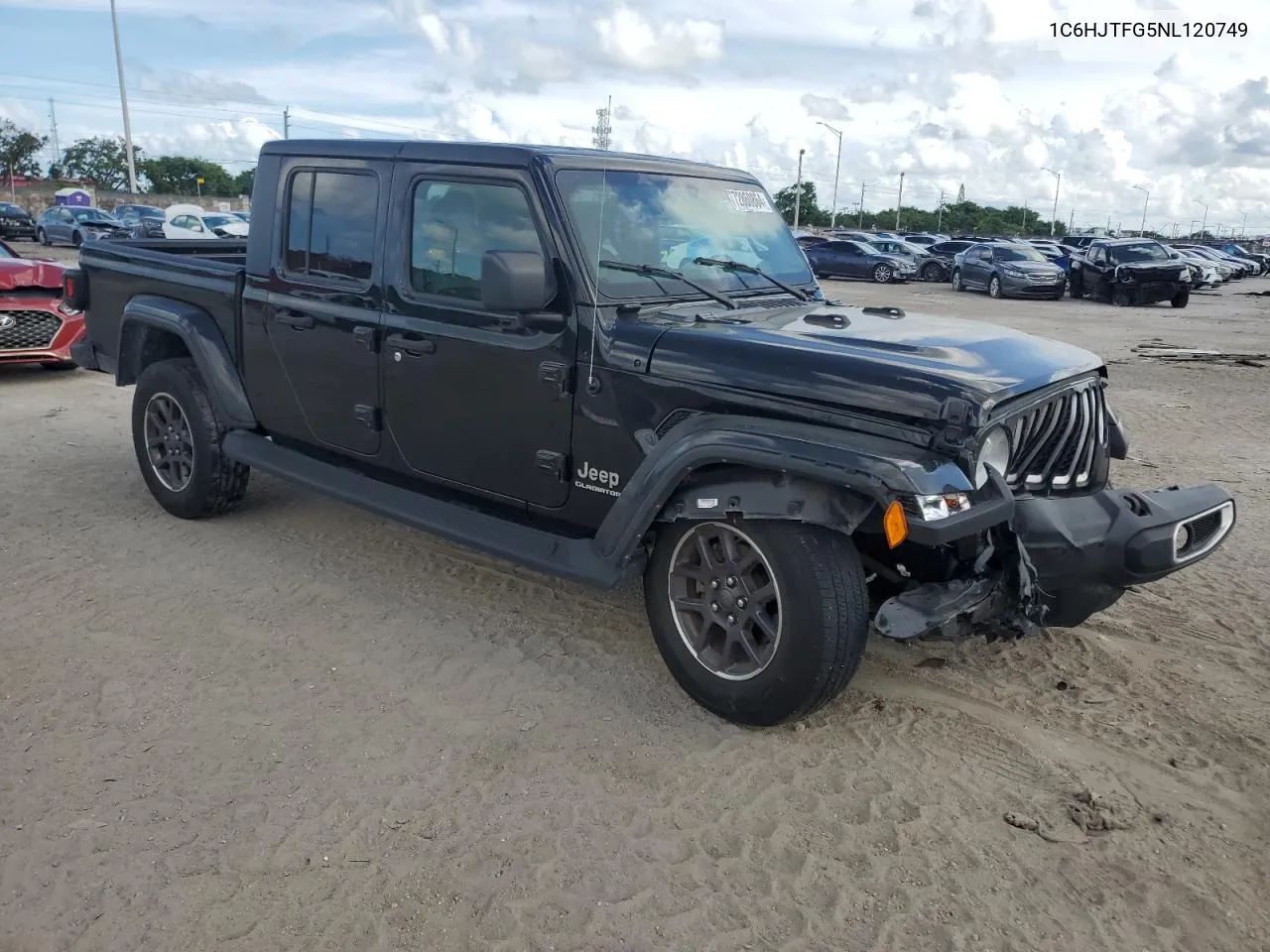 1C6HJTFG5NL120749 2022 Jeep Gladiator Overland