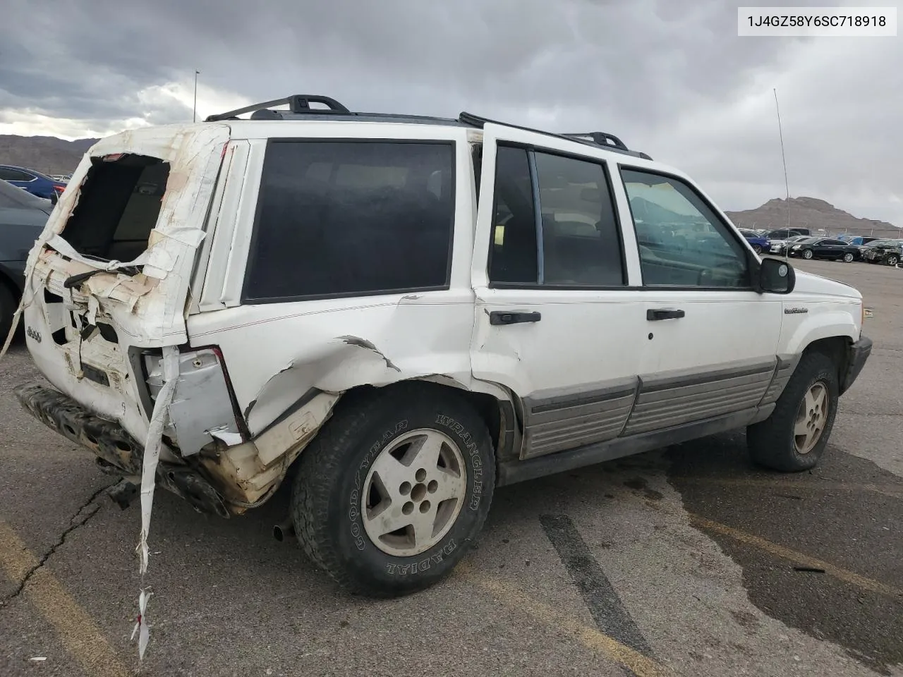 1995 Jeep Grand Cherokee Laredo VIN: 1J4GZ58Y6SC718918 Lot: 72226394