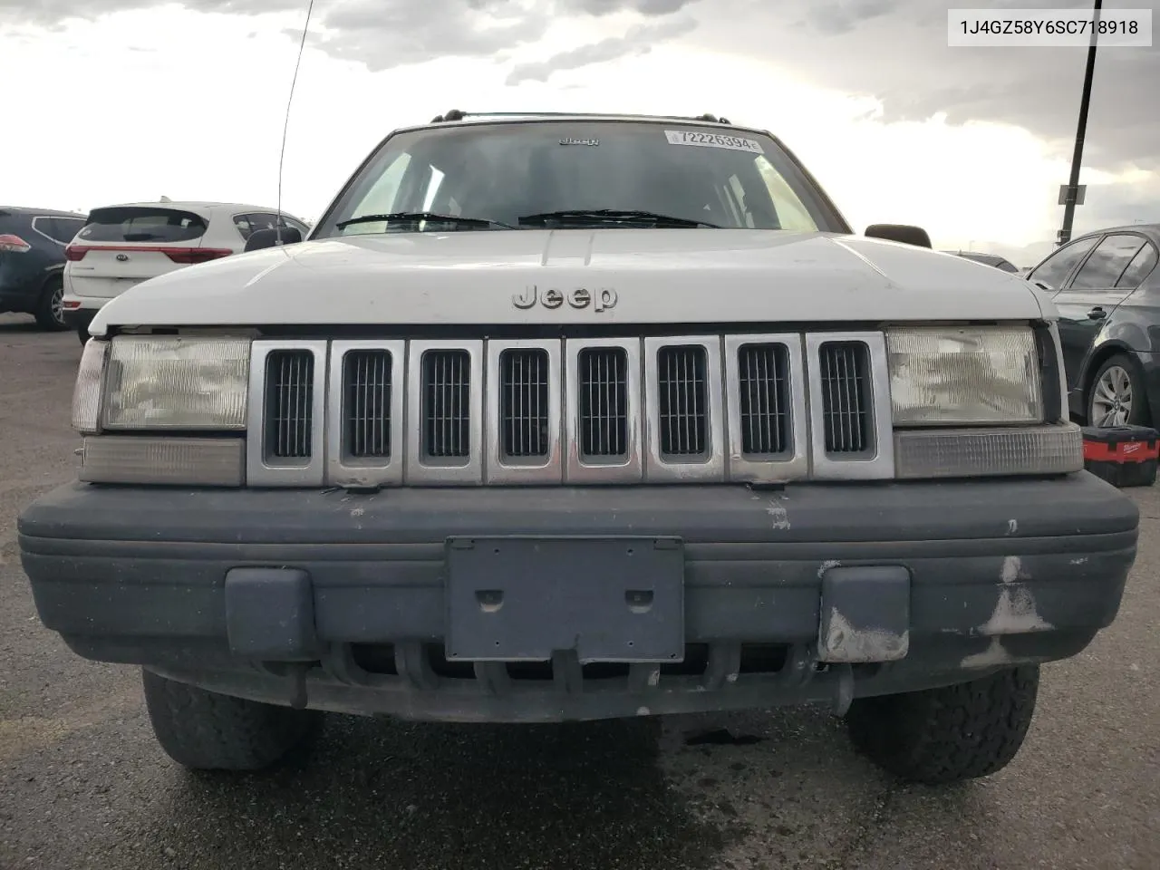 1995 Jeep Grand Cherokee Laredo VIN: 1J4GZ58Y6SC718918 Lot: 72226394