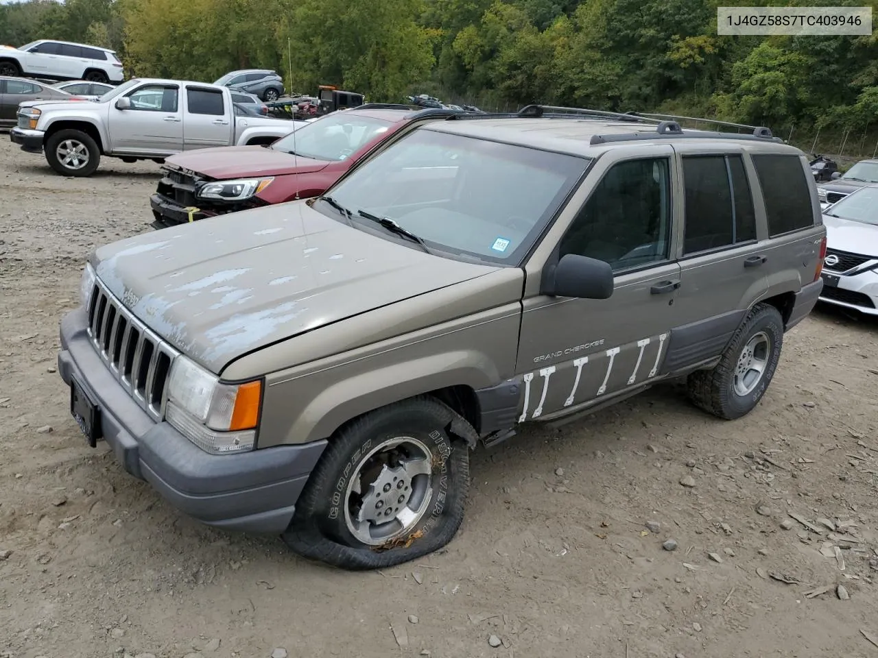 1996 Jeep Grand Cherokee Laredo VIN: 1J4GZ58S7TC403946 Lot: 71785734