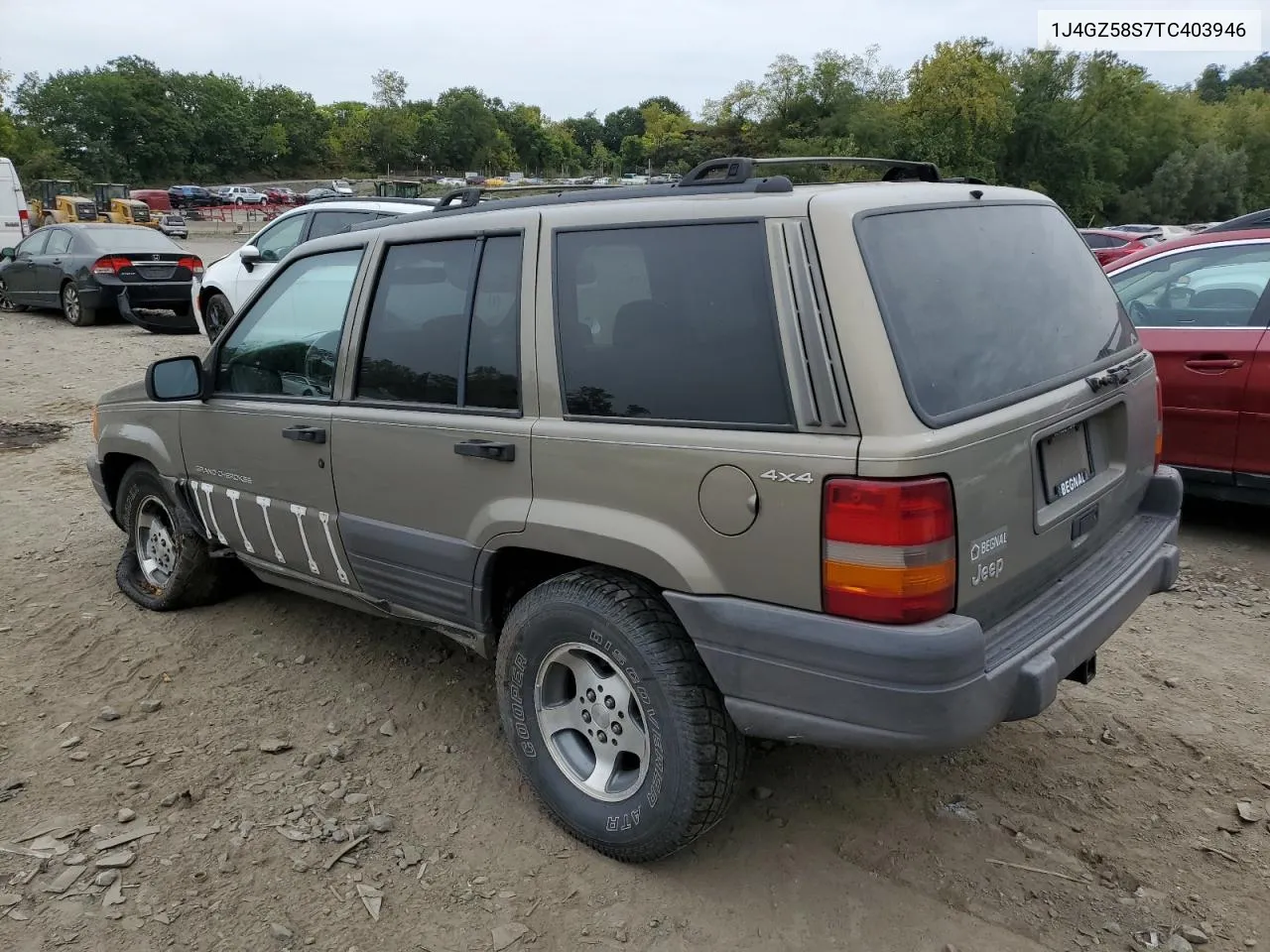 1996 Jeep Grand Cherokee Laredo VIN: 1J4GZ58S7TC403946 Lot: 71785734