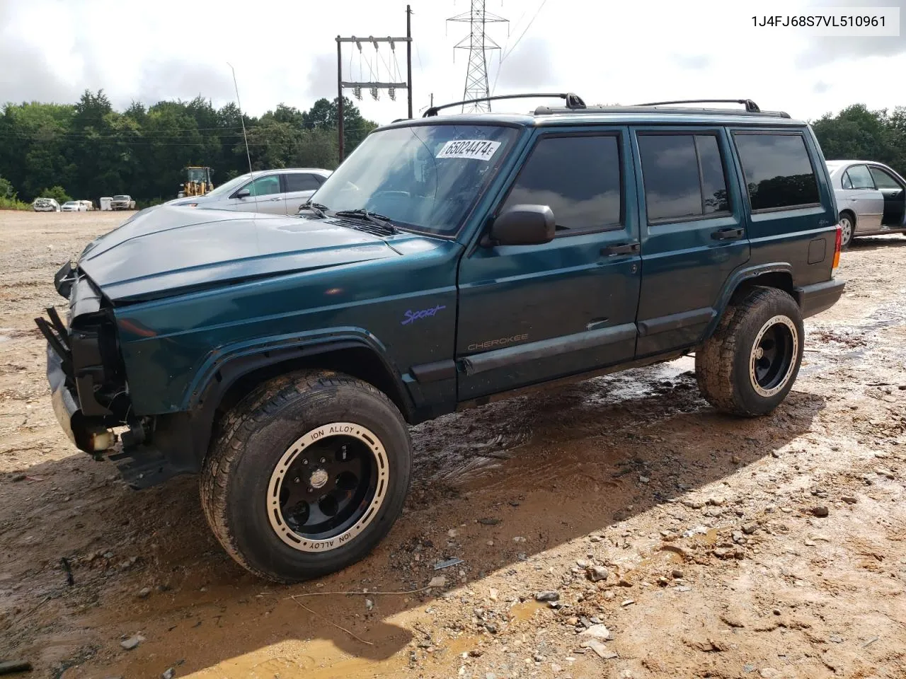 1997 Jeep Cherokee Sport VIN: 1J4FJ68S7VL510961 Lot: 65024474