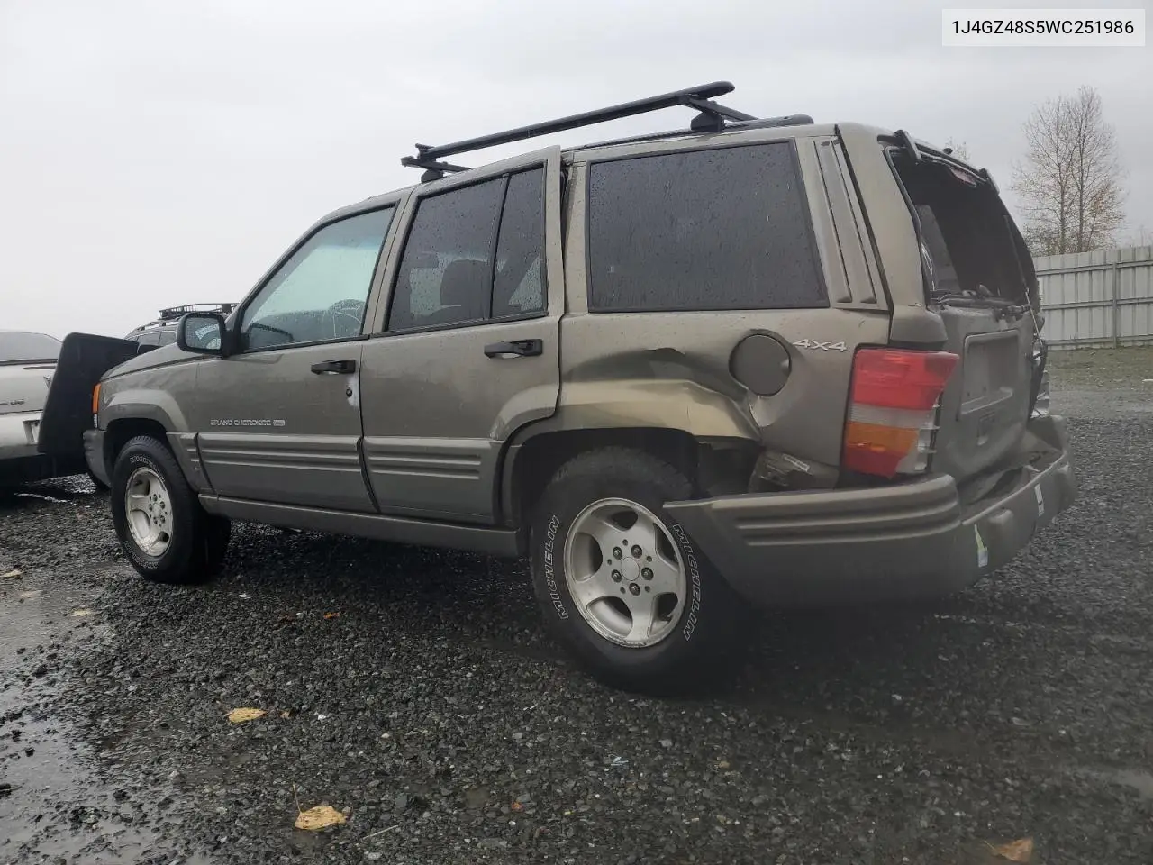 1J4GZ48S5WC251986 1998 Jeep Grand Cherokee Laredo