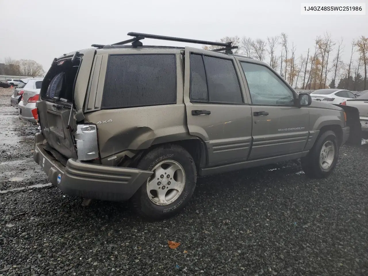 1J4GZ48S5WC251986 1998 Jeep Grand Cherokee Laredo