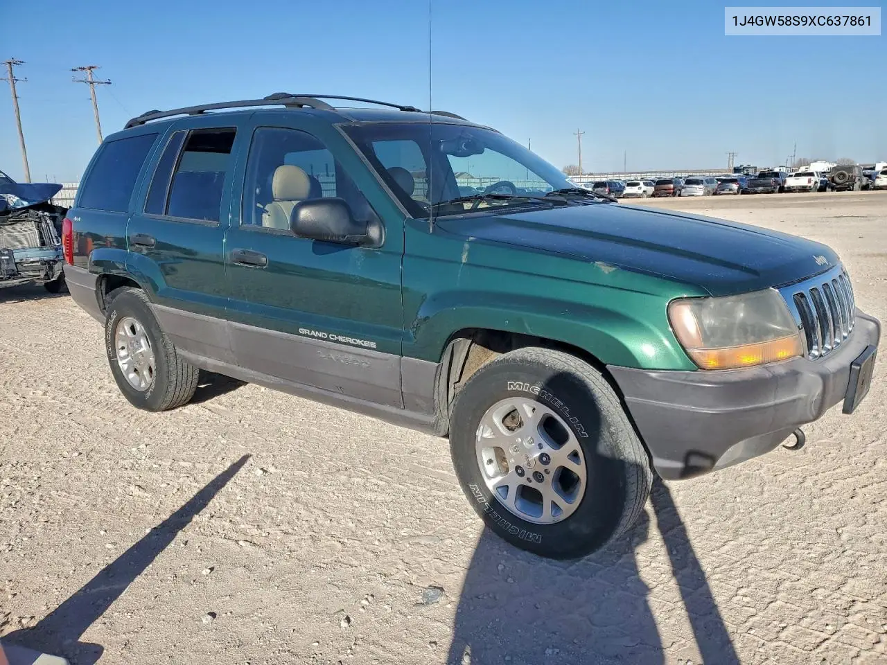 1J4GW58S9XC637861 1999 Jeep Grand Cherokee Laredo