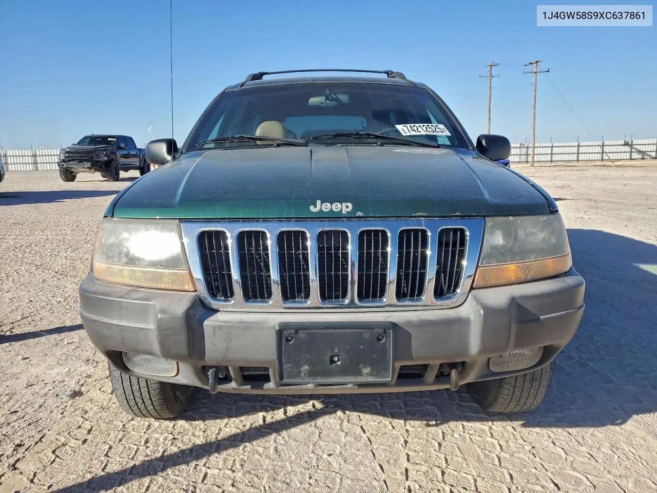 1J4GW58S9XC637861 1999 Jeep Grand Cherokee Laredo