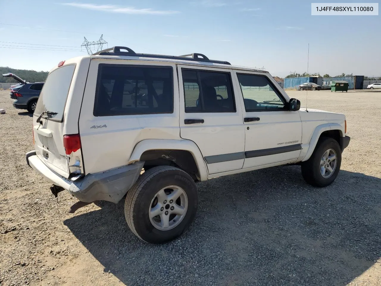 2000 Jeep Cherokee Sport VIN: 1J4FF48SXYL110080 Lot: 65057964