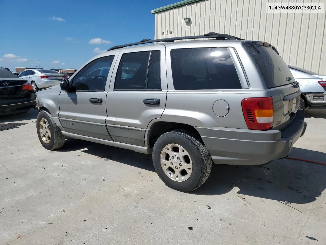 2000 Jeep Grand Cherokee Laredo VIN: 1J4GW48S0YC330204 Lot: 68526034