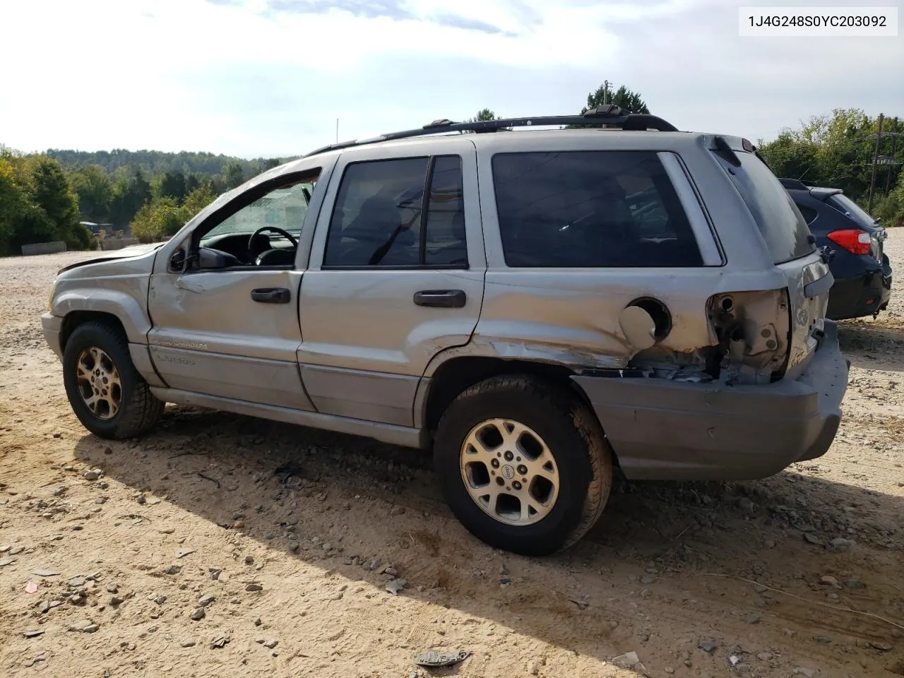 1J4G248S0YC203092 2000 Jeep Grand Cherokee Laredo