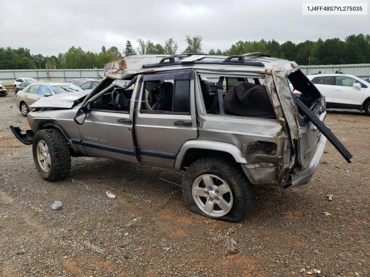 2000 Jeep Cherokee Sport VIN: 1J4FF48S7YL275035 Lot: 72522374