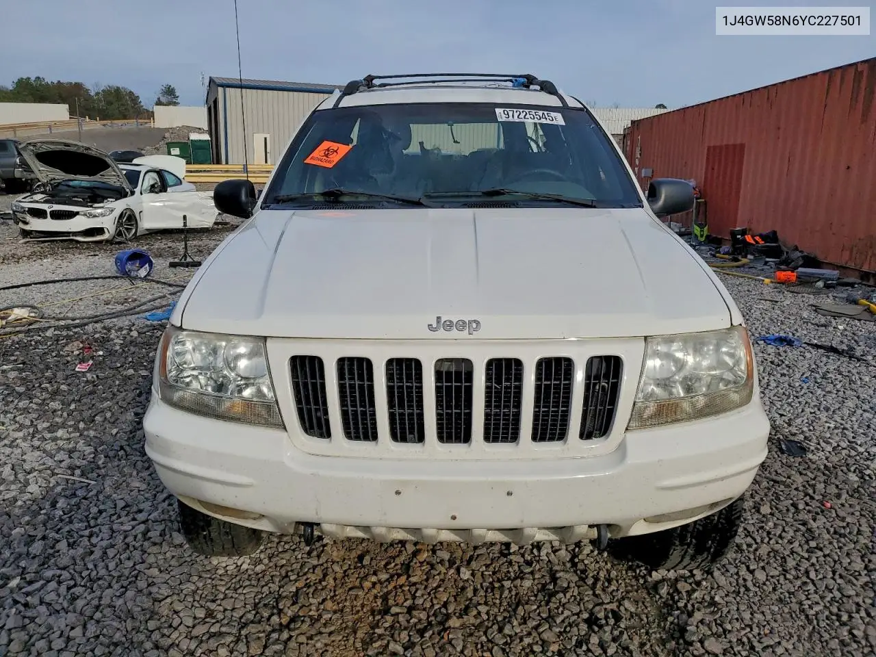 1J4GW58N6YC227501 2000 Jeep Grand Cherokee Limited