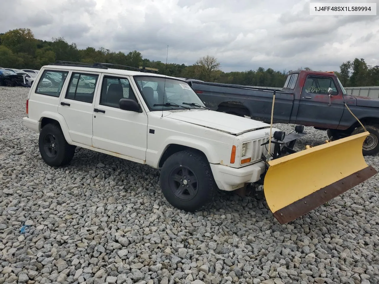 2001 Jeep Cherokee Sport VIN: 1J4FF48SX1L589994 Lot: 72696624