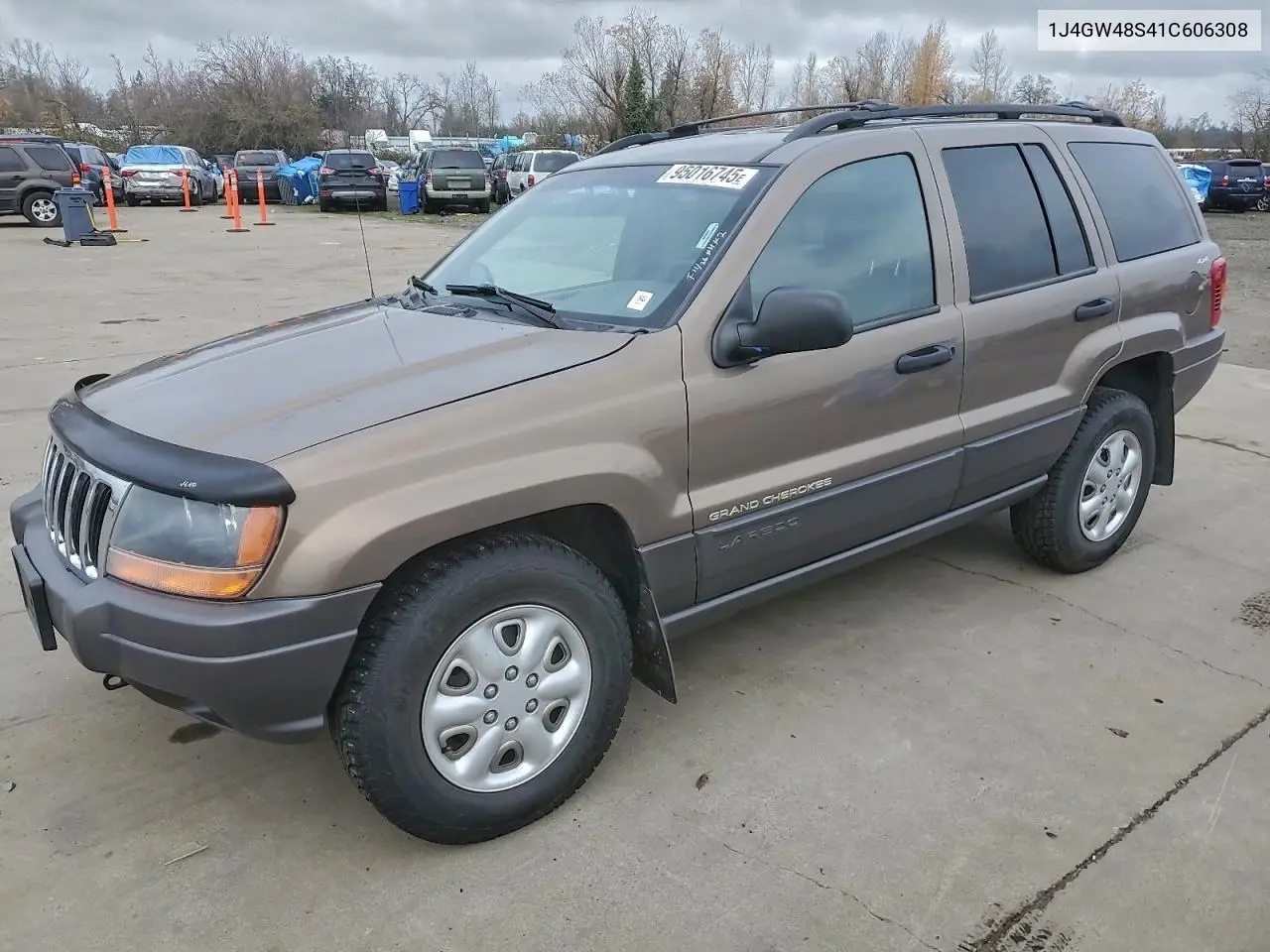 1J4GW48S41C606308 2001 Jeep Grand Cherokee Laredo