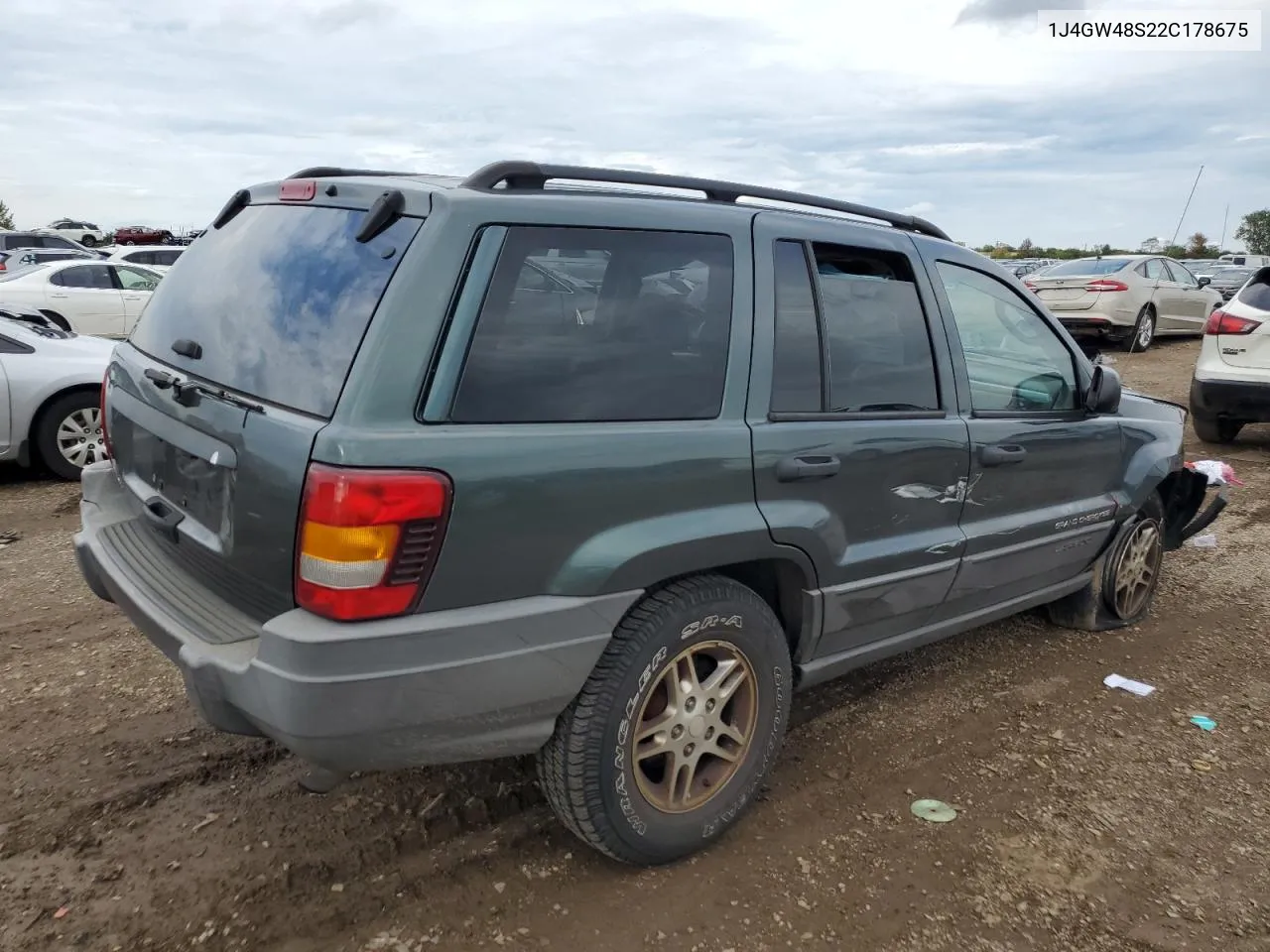 2002 Jeep Grand Cherokee Laredo VIN: 1J4GW48S22C178675 Lot: 69769094