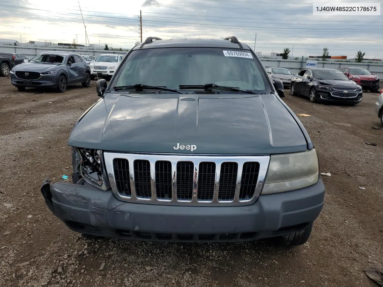 1J4GW48S22C178675 2002 Jeep Grand Cherokee Laredo