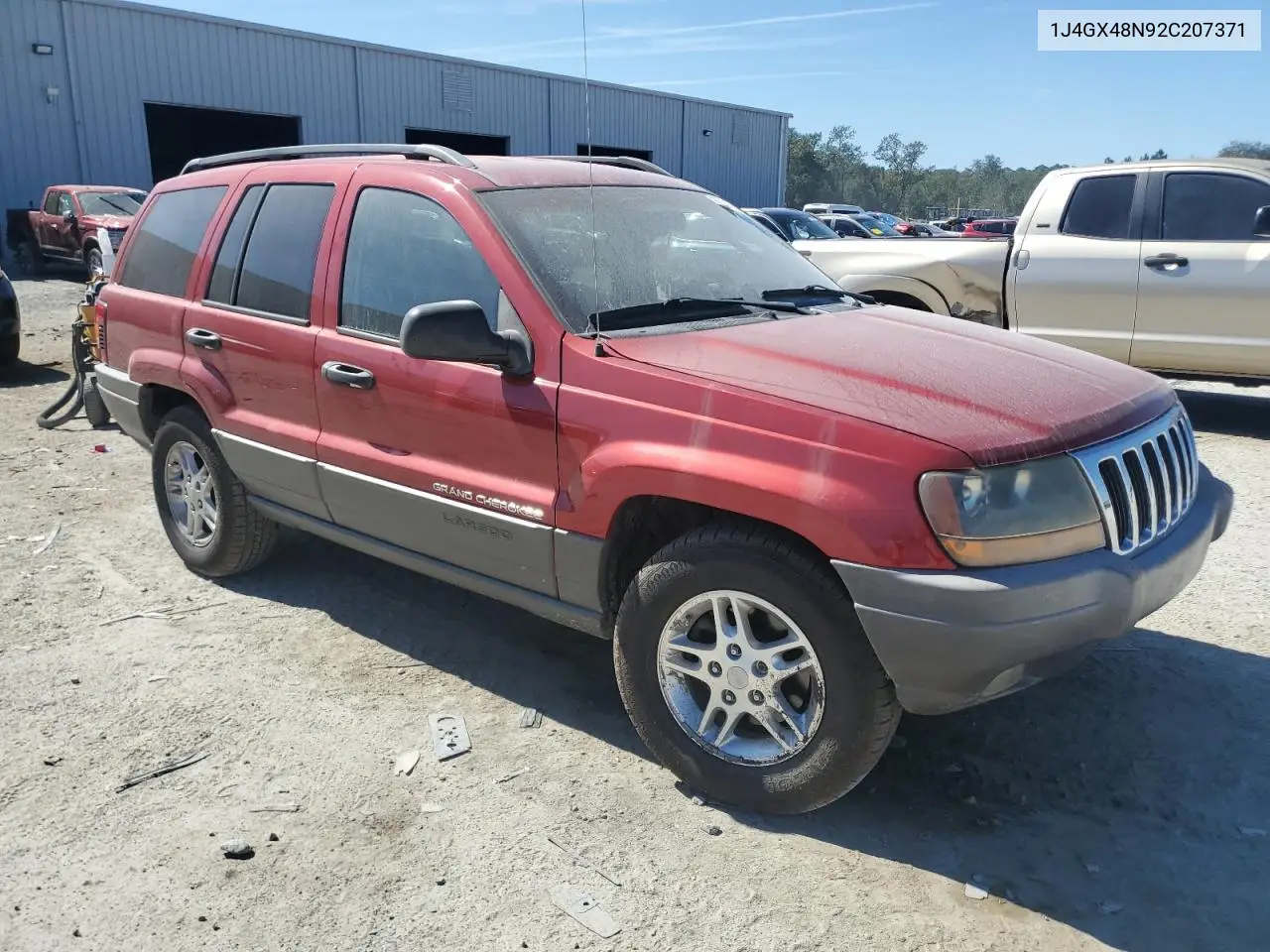 1J4GX48N92C207371 2002 Jeep Grand Cherokee Laredo