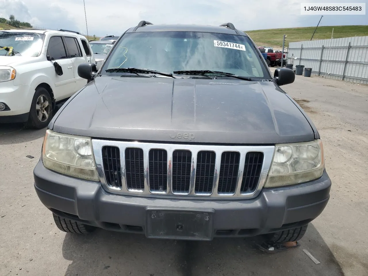 2003 Jeep Grand Cherokee Laredo VIN: 1J4GW48S83C545483 Lot: 59341744