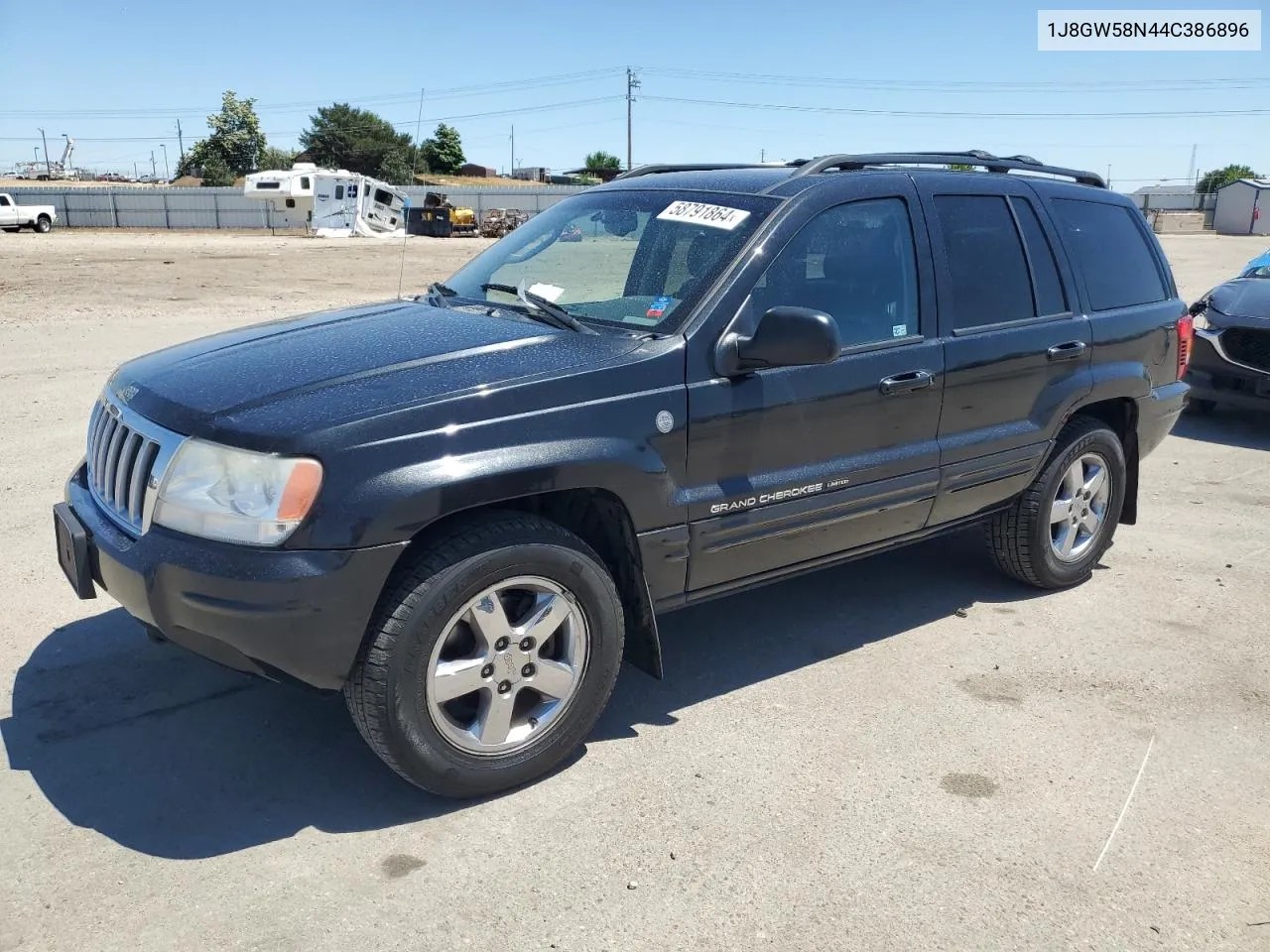 1J8GW58N44C386896 2004 Jeep Grand Cherokee Limited