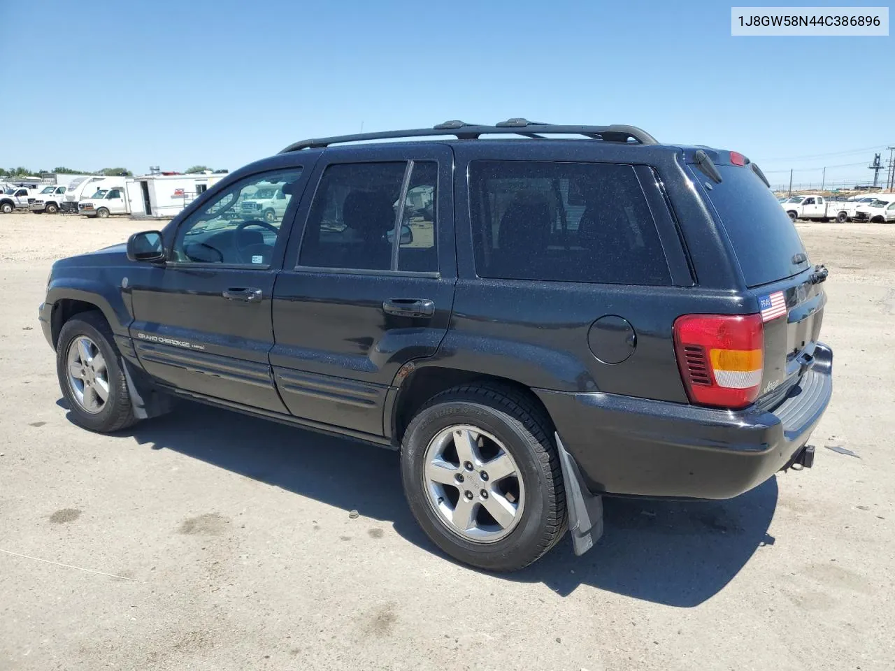 2004 Jeep Grand Cherokee Limited VIN: 1J8GW58N44C386896 Lot: 58791864