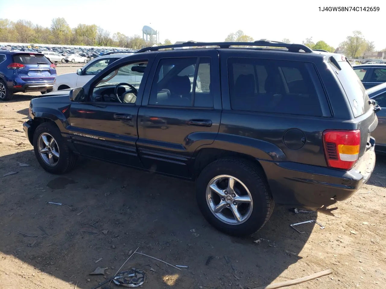 2004 Jeep Grand Cherokee Limited VIN: 1J4GW58N74C142659 Lot: 63955594